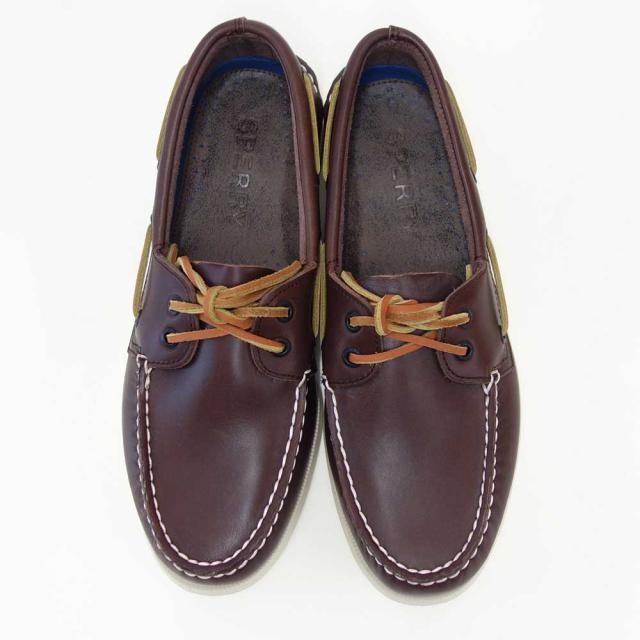 SPERRY（スペリー トップサイダー） TOP-SIDER 0195115 （メンズ）クラシックブラウン デッキシューズ レザーシューズ「靴」