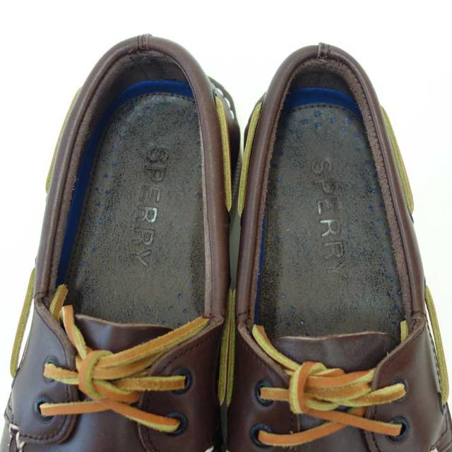 SPERRY（スペリー トップサイダー） TOP-SIDER 0195115 （メンズ）クラシックブラウン デッキシューズ レザーシューズ「靴」