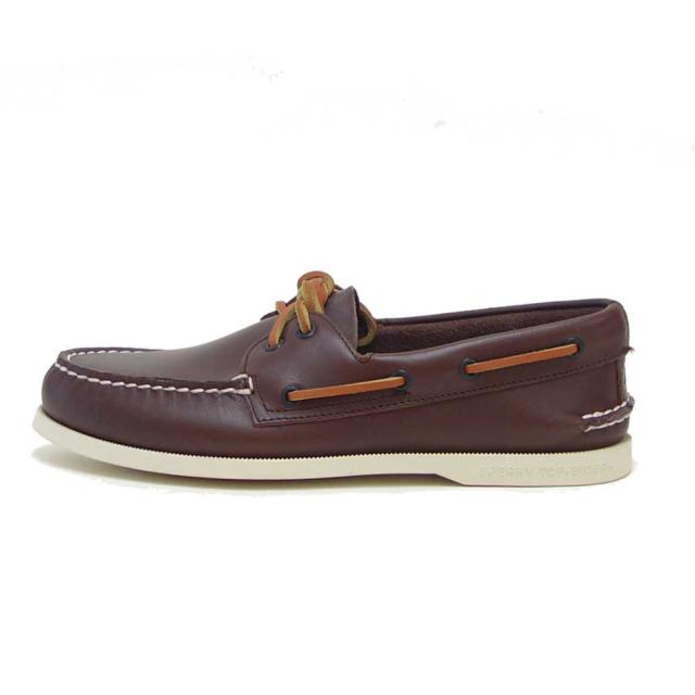 SPERRY（スペリー トップサイダー） TOP-SIDER 0195115 （メンズ）クラシックブラウン デッキシューズ レザーシューズ「靴」