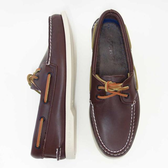 SPERRY（スペリー トップサイダー） TOP-SIDER 0195115 （メンズ）クラシックブラウン デッキシューズ レザーシューズ「靴」