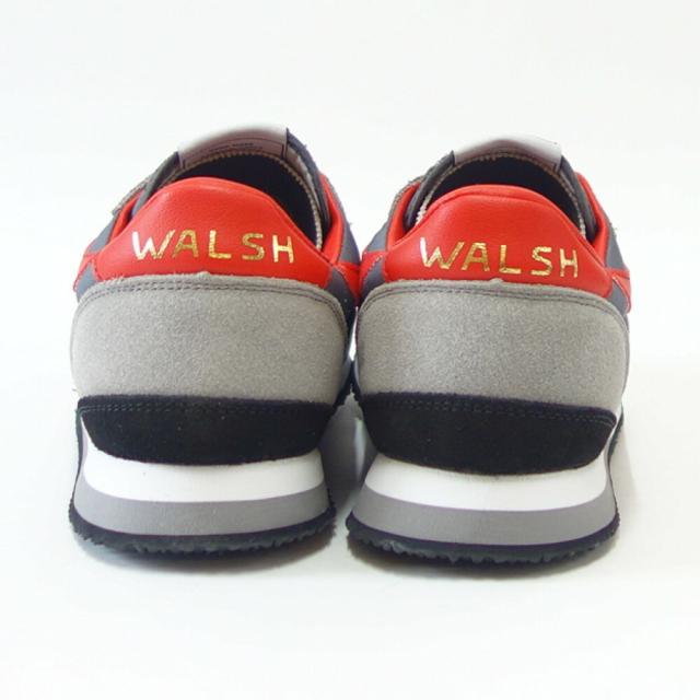 WALSH ウォルシュ ENS 70001（ユニセックス） ENSIGN カラー：グレー（英国製） スエード＆人工繊維＆PVCのランニングスニーカー 「靴」_8