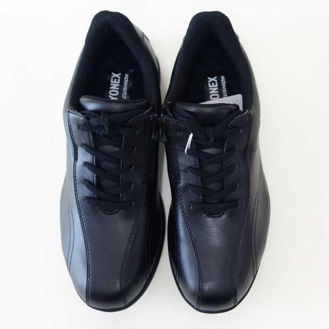 ヨネックス YONEX L130W 007 ブラック（レディース） 撥水 快適ウォーキング パワークッションプラス ハンズフリー 楽々フィット 4.5E 膝 腰 負担軽減 旅行 靴