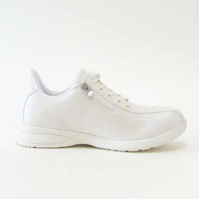 ヨネックス YONEX L130W 013 パールホワイト（レディース） 撥水 快適ウォーキング パワークッションプラス ハンズフリー 楽々フィット 4.5E 膝 腰 負担軽減 旅行 靴