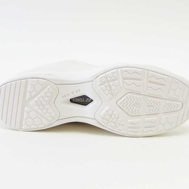 ヨネックス YONEX L130W 013 パールホワイト（レディース） 撥水 快適ウォーキング パワークッションプラス ハンズフリー 楽々フィット 4.5E 膝 腰 負担軽減 旅行 靴