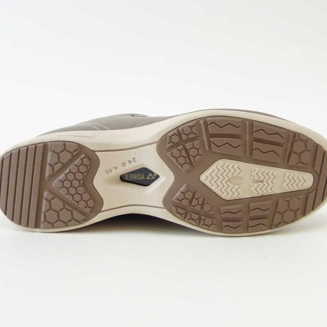 ヨネックス YONEX L130W 708 パールカーキ（レディース） 撥水 快適ウォーキング パワークッションプラス ハンズフリー 楽々フィット 4.5E 膝 腰 負担軽減 旅行 靴