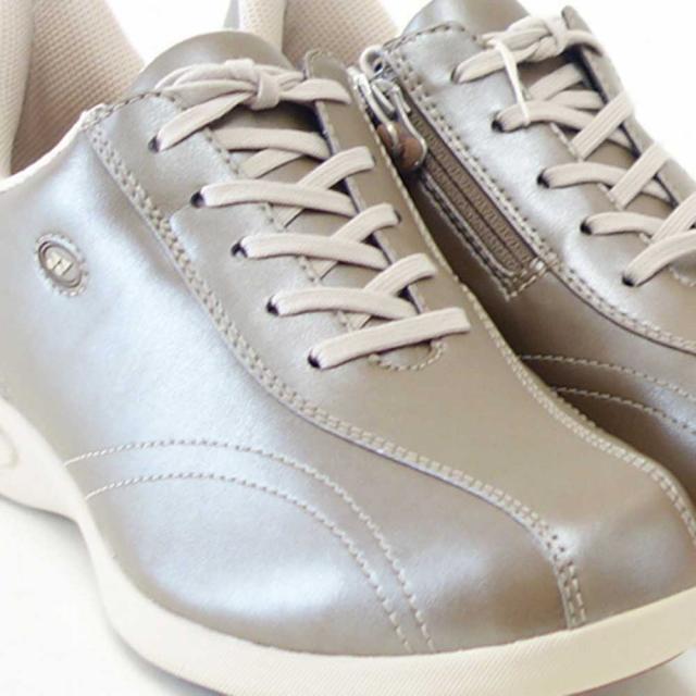 ヨネックス YONEX L130W 708 パールカーキ（レディース） 撥水 快適ウォーキング パワークッションプラス ハンズフリー 楽々フィット 4.5E 膝 腰 負担軽減 旅行 靴