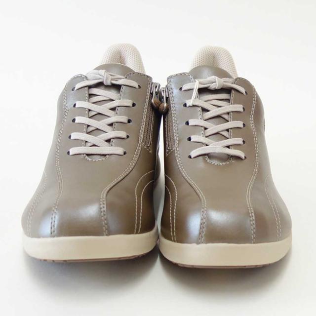 ヨネックス YONEX L130W 708 パールカーキ（レディース） 撥水 快適ウォーキング パワークッションプラス ハンズフリー 楽々フィット 4.5E 膝 腰 負担軽減 旅行 靴