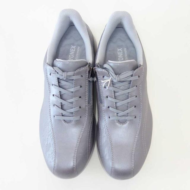 ヨネックス YONEX L130W 764 グレイッシュパール（レディース） 撥水 快適ウォーキング パワークッションプラス ハンズフリー 楽々フィット 4.5E 膝 腰 負担軽減 旅行 靴