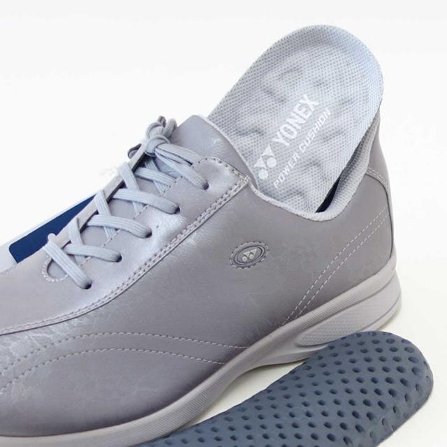 ヨネックス YONEX L130W 764 グレイッシュパール（レディース） 撥水 快適ウォーキング パワークッションプラス ハンズフリー 楽々フィット 4.5E 膝 腰 負担軽減 旅行 靴