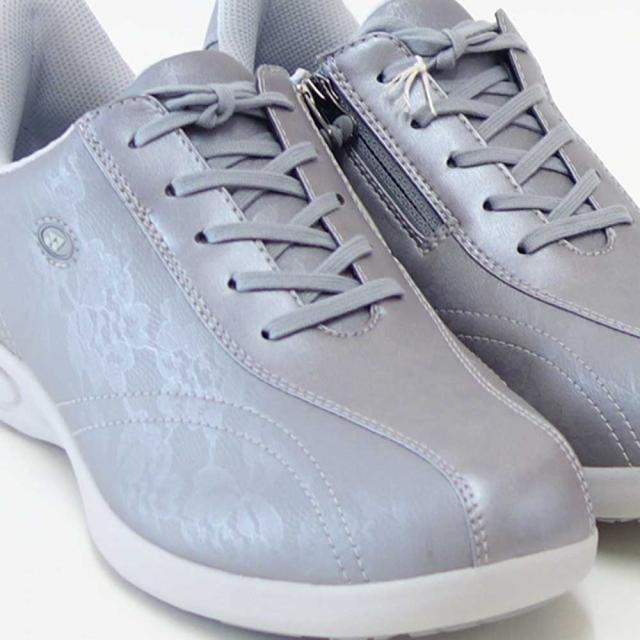 ヨネックス YONEX L130W 764 グレイッシュパール（レディース） 撥水 快適ウォーキング パワークッションプラス ハンズフリー 楽々フィット 4.5E 膝 腰 負担軽減 旅行 靴