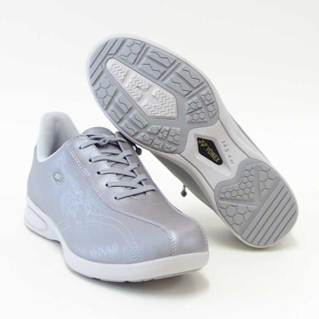 ヨネックス YONEX L130W 764 グレイッシュパール（レディース） 撥水 快適ウォーキング パワークッションプラス ハンズフリー 楽々フィット 4.5E 膝 腰 負担軽減 旅行 靴