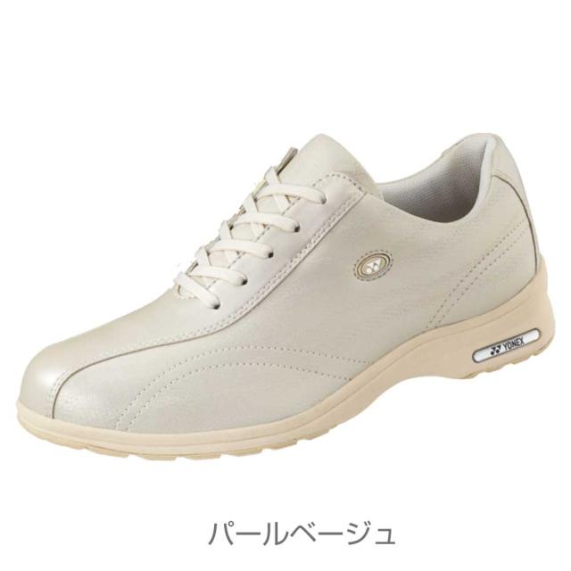 ヨネックス YONEX L30F（レディース）内側ファスナー 快適ウォーキング 撥水ストレッチ PUレザー 楽々フィット 3.5E 膝 腰 負担軽減 シニア 旅行 母の日 ギフト