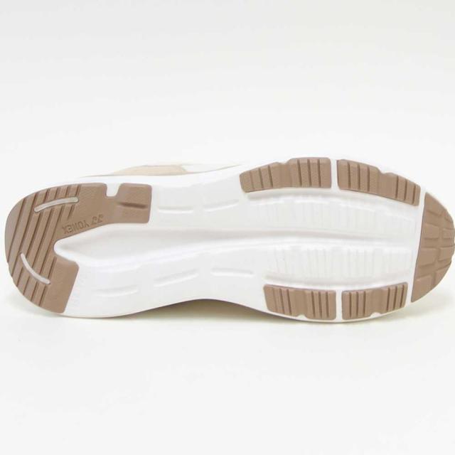 ヨネックス YONEX 123 420 クリーム／ベージュ（ユニセックス） 撥水 快適ウォーキング パワークッションプラス メッシュ素材 楽々フィット 3.5E 膝 腰 負担軽減 男女兼用 旅行 靴