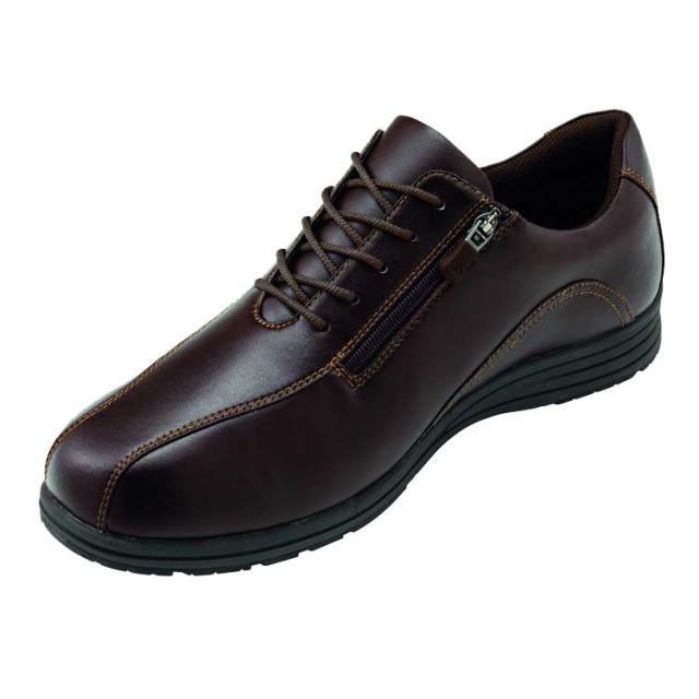 ヨネックス YONEX M118W（メンズ）内側ファスナー 快適ウォーキング 撥水ストレッチ PUレザー 楽々フィット 4.5E 膝 腰 負担軽減 シニア 旅行 父の日 ギフト