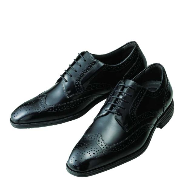 ヨネックス YONEX M119（メンズ）撥水天然皮革 ウィングチップ 快適ウォーキング  3.5E 膝 腰 負担軽減 パワークッション