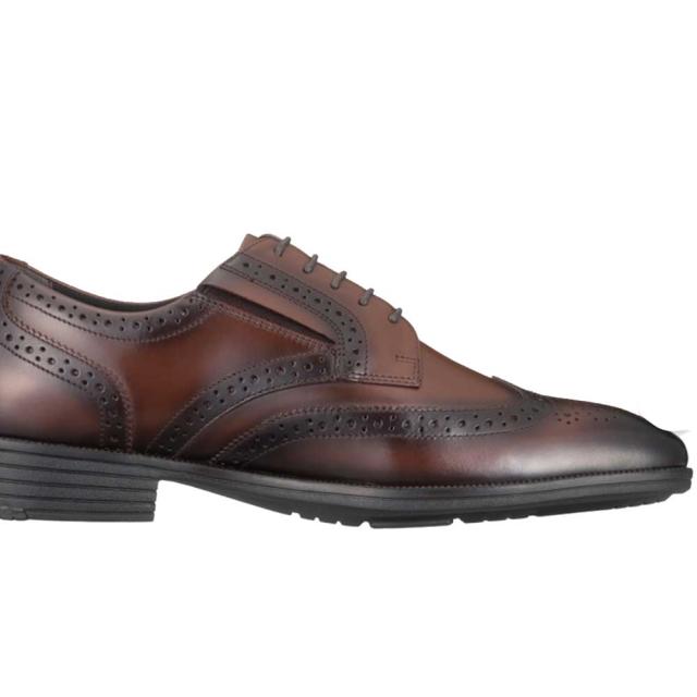 ヨネックス YONEX M119（メンズ）撥水天然皮革 ウィングチップ 快適ウォーキング  3.5E 膝 腰 負担軽減 パワークッション