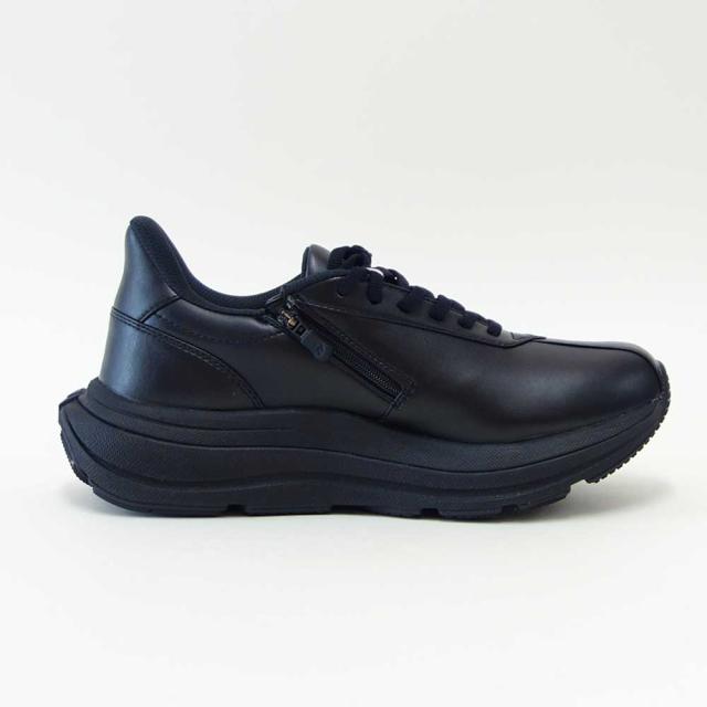 ヨネックス YONEX M128 007 ブラック（メンズ） 撥水 快適ウォーキング パワークッションプラス ハンズフリー 楽々フィット 3.5E 膝 腰 負担軽減 旅行 靴