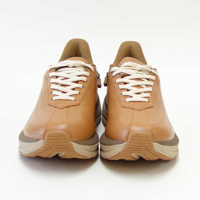 ヨネックス YONEX M128 142 ライトブラウン（メンズ） 撥水 快適ウォーキング パワークッションプラス ハンズフリー 楽々フィット 3.5E 膝 腰 負担軽減 旅行 靴