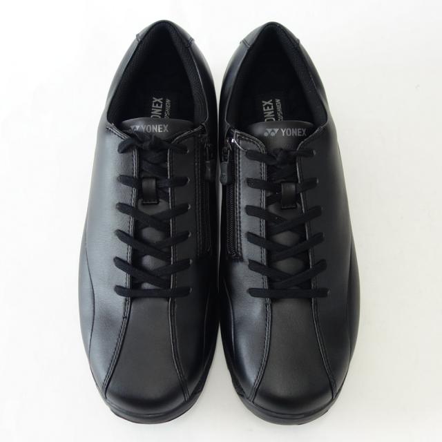 ヨネックス YONEX M21N（メンズ ウォーキング）スニーカー ハイパーライトソール ジップ開閉 超軽量 撥水 ストレッチ素材で足に楽々フィット 3.5E 膝 腰 負担軽減 シニア 旅行
