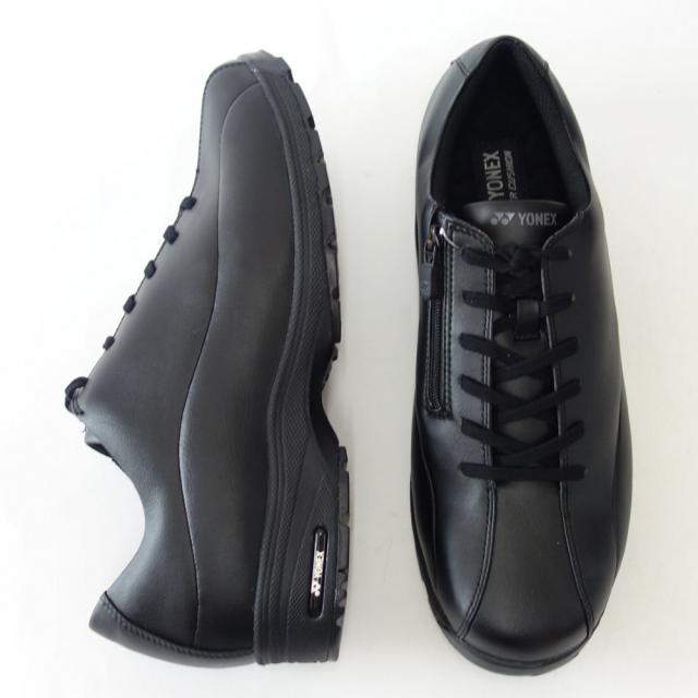 ヨネックス YONEX M21N（メンズ ウォーキング）スニーカー ハイパーライトソール ジップ開閉 超軽量 撥水 ストレッチ素材で足に楽々フィット 3.5E 膝 腰 負担軽減 シニア 旅行