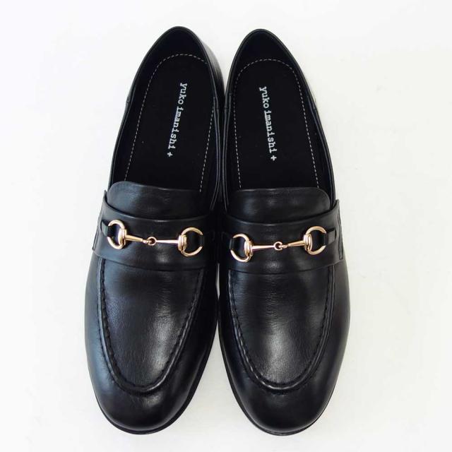 ユーコ イマニシ yuko imanishi +  791043 SACHI ブラック 甲深 ビットローファー フラット スリッポンシューズ  展開サイズ 23.5cm 24cm 24.5cm 25cm「靴」