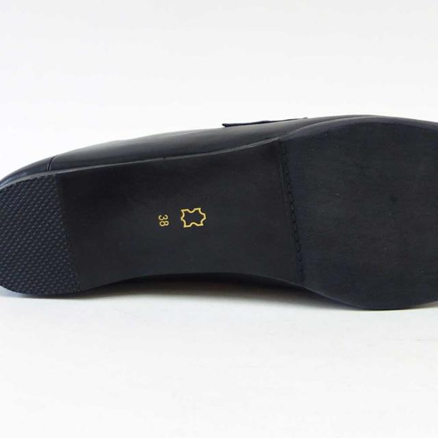 ユーコ イマニシ yuko imanishi +  791043 SACHI ブラック 甲深 ビットローファー フラット スリッポンシューズ  展開サイズ 23.5cm 24cm 24.5cm 25cm「靴」