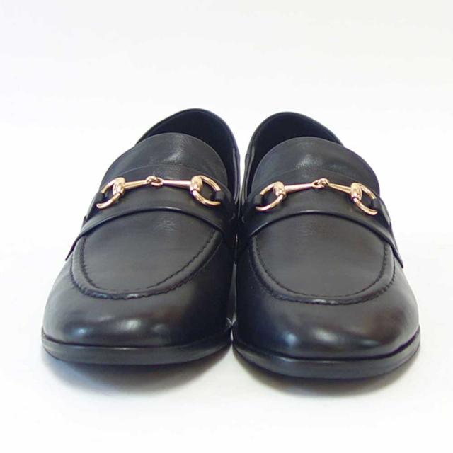 ユーコ イマニシ yuko imanishi +  791043 SACHI ブラック 甲深 ビットローファー フラット スリッポンシューズ  展開サイズ 23.5cm 24cm 24.5cm 25cm「靴」