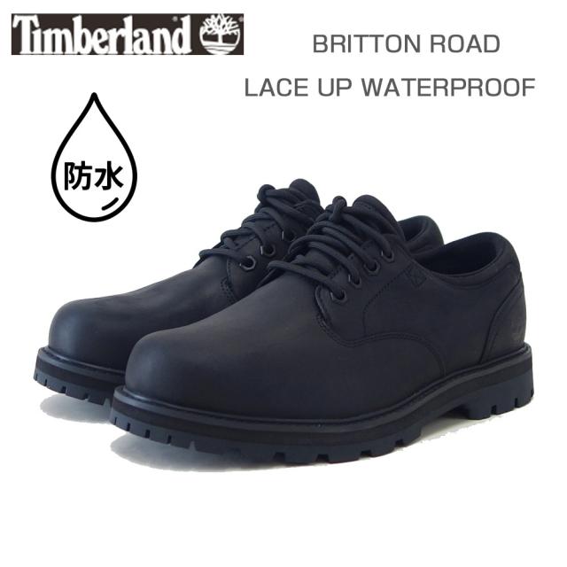 Timberland ティンバーランド a69t9w02 ブリットン ロード ウォータープルーフ シューズ （ブラック） フルグレインレザー ビジネス アウトドア ウォーキング 「靴」