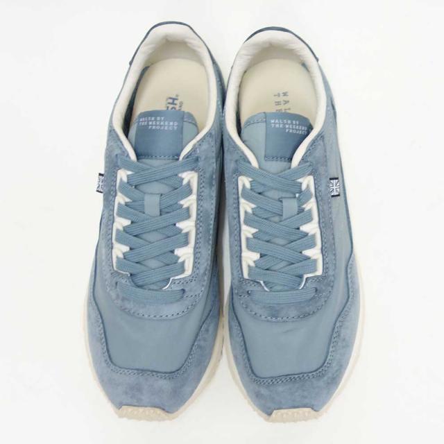 WALSH ウォルシュ ESL 11006（ユニセックス） Ensign-Lite カラー：Military Blue/Misty Blue（中国製） 天然皮革＆人工繊維のランニングスニーカー 「靴」