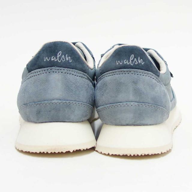 WALSH ウォルシュ ESL 11006（ユニセックス） Ensign-Lite カラー：Military Blue/Misty Blue（中国製） 天然皮革＆人工繊維のランニングスニーカー 「靴」