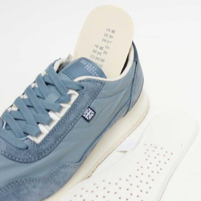 WALSH ウォルシュ ESL 11006（ユニセックス） Ensign-Lite カラー：Military Blue/Misty Blue（中国製） 天然皮革＆人工繊維のランニングスニーカー 「靴」