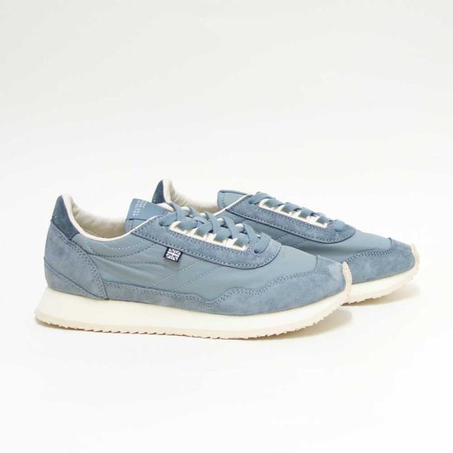 WALSH ウォルシュ ESL 11006（ユニセックス） Ensign-Lite カラー：Military Blue/Misty Blue（中国製） 天然皮革＆人工繊維のランニングスニーカー 「靴」