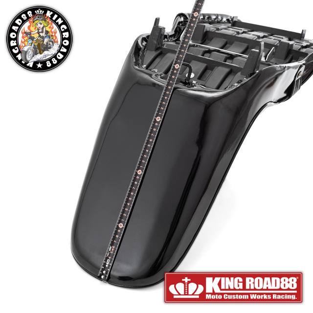 カワサキ バリオス？型 ZR250A KingRoad88 ３段シート エナメル ブラック 40cm 1型 三段シート バリオス1 バリオス BALIUS_2