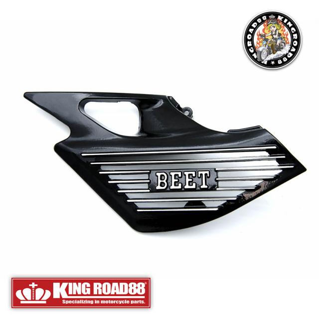 カワサキ バリオス1型 ZR250A KingRoad88 / アルミ / BEETタイプ/ブラック/アルフィン/サイドカバー_2