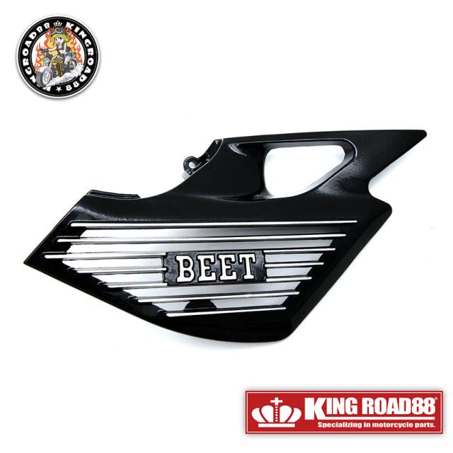 カワサキ バリオス1型 ZR250A KingRoad88 / アルミ / BEETタイプ/ブラック/アルフィン/サイドカバー_3