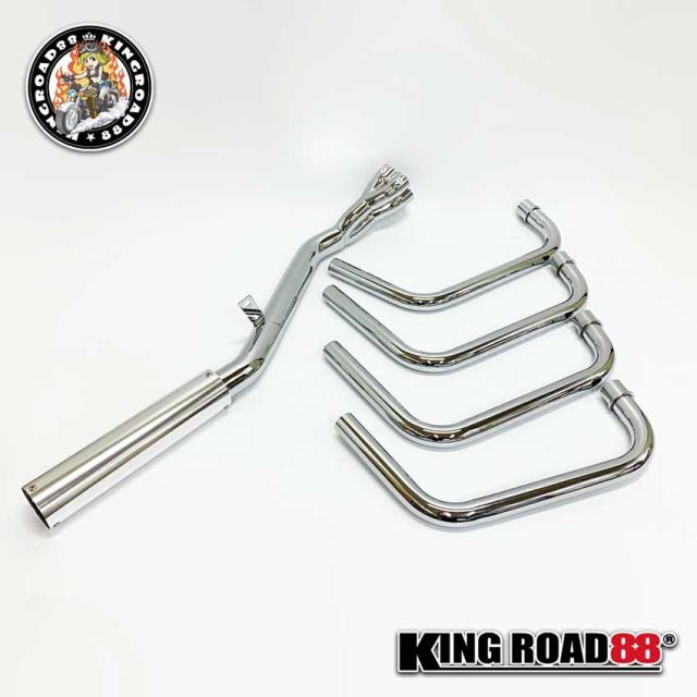 ゼファー400 ZR400C KingRoad88 RPMタイプ フルエキゾーストマフラー