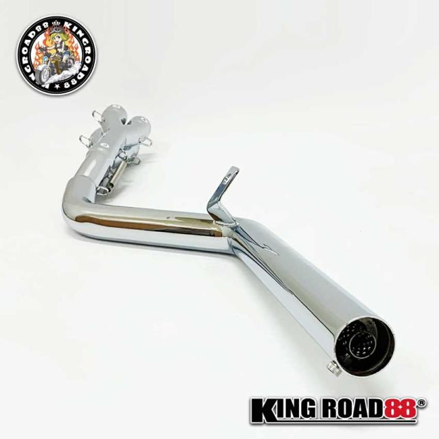 カワサキ ゼファー400 ゼファーχ ZR400C KingRoad88 マフラー スリム管 フルエキゾーストマフラー_2