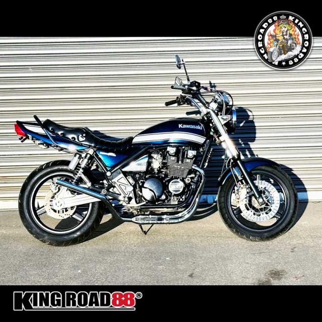 カワサキ ゼファー400 ゼファーχ ZR400C KingRoad88 マフラー スリム管 フルエキゾーストマフラー_10