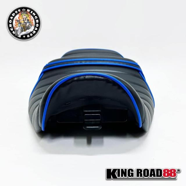 カワサキ ゼファーχ ZR400C KingRoad88 タックロールシート パイピング