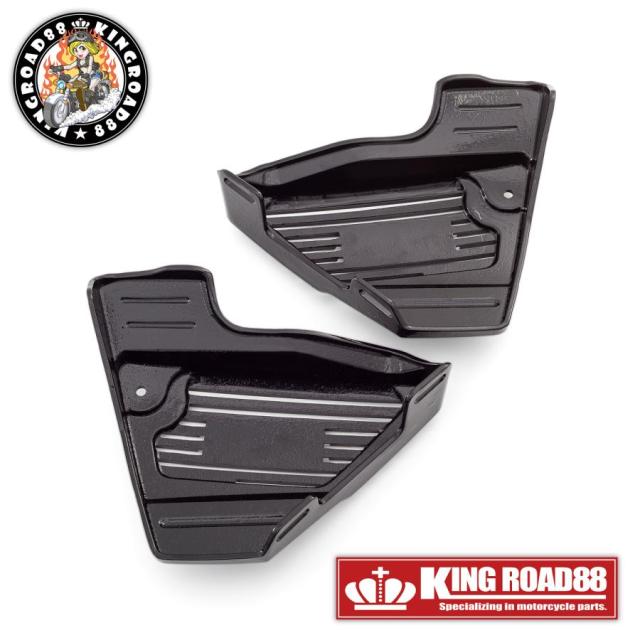 XJR400 4HM KingRoad88 サイドカバー アルフィン BEETタイプ ブラック
