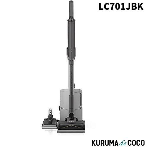 Shark シャーク LC701JBK クリーンドック式スティッククリーナー 充電式 自走式ワーブラシ ウォームブラック 37,570円