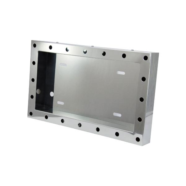 ジェットイノウエ 501187 パイロットランプ取付穴付きナンバープレート枠 大型