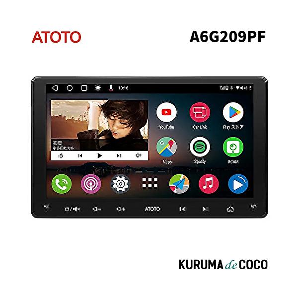 ATOTO A6G209PF A6シリーズ 9インチ Bluetooth対応 カーナビゲーション