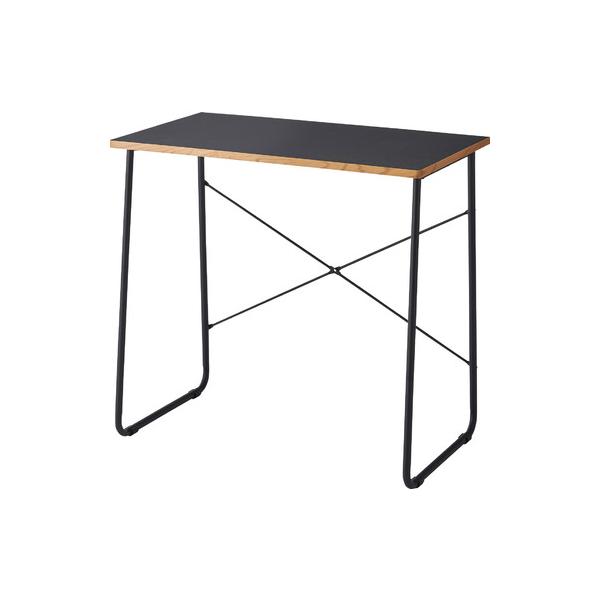 END-401BK デスク シンプルでコンパクトなワークデスク。ブラック