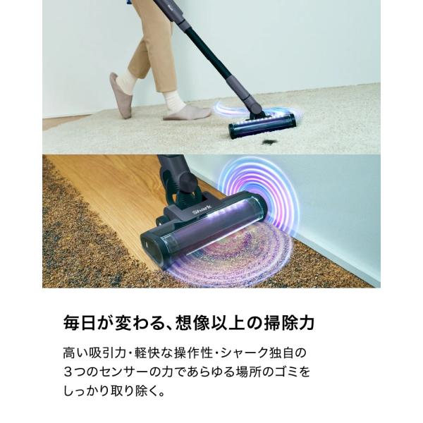 Shark LC501JGY アルミニウムグレー EVOPOWER SYSTEM NEO II+