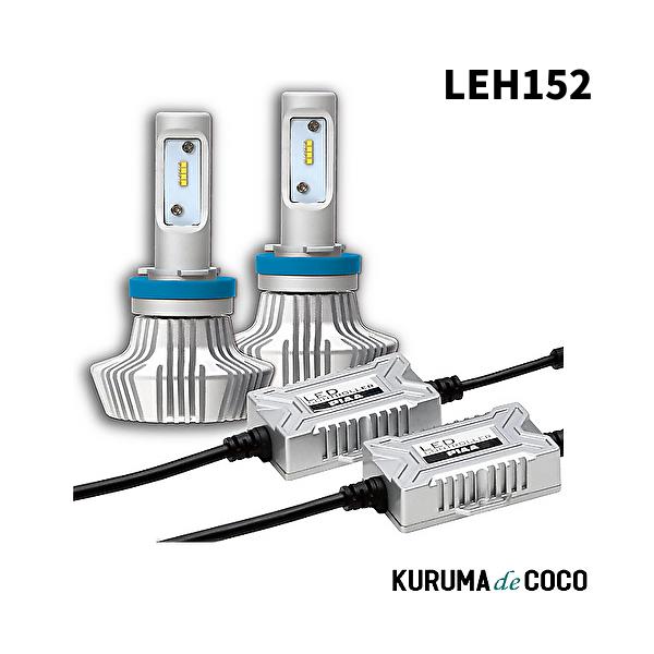 PIAA LEH152 ヘッドライト/フォグランプ用 LED 6000K 12V 20W H8/H9/H11/H16