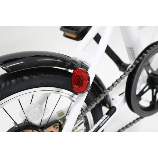HUMMER MG-HM16N-WH 16インチ折りたたみ自転車 折畳み自転車] HUMMER