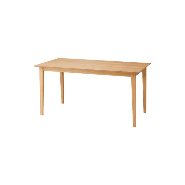 MTK-332NA ダイニングテーブル ホワイトオークの木目を活かした、シンプルなデザイン