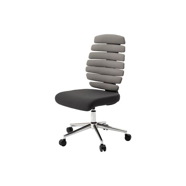 OFC-70GY オフィスチェア 体のラインにフィットシンプルかつスタイリッシュなデザイン グレー