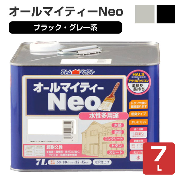 オールマイティーネオ(Neo)　ブラック・グレー系　7L